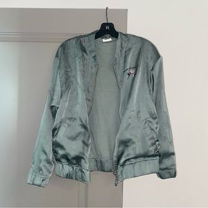 EMPYRE shinny green jacket